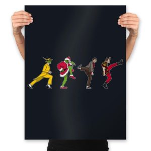 Carrey Walks - Prints Posters RIPT Apparel 18x24 / Black