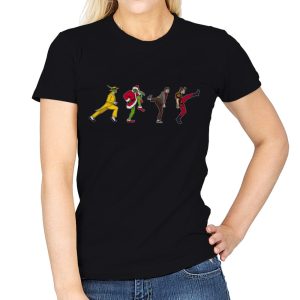 Carrey Walks - Womens T-Shirts RIPT Apparel Small / Black