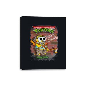 Casey Wiggum - Canvas Wraps Canvas Wraps RIPT Apparel 8x10 / Black