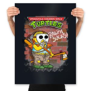 Casey Wiggum - Prints Posters RIPT Apparel 18x24 / Black
