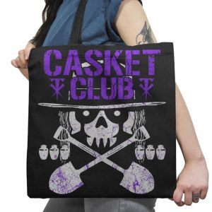 CASKET CLUB Exclusive - Tote Bag Tote Bag RIPT Apparel 18x18 / Black