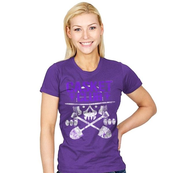 CASKET CLUB Exclusive - Womens T-Shirts RIPT Apparel Small / Purple