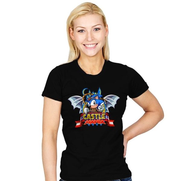 Castle Mania - Womens T-Shirts RIPT Apparel