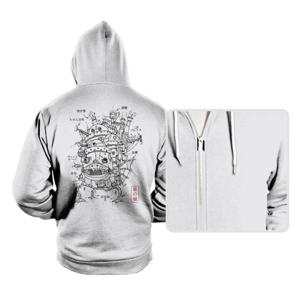 Castle Plan - Hoodies Hoodies RIPT Apparel
