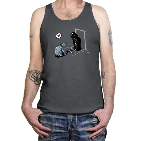 Cat-At Gift - 80s Blaarg - Tanktop Tanktop RIPT Apparel X-Small / Asphalt
