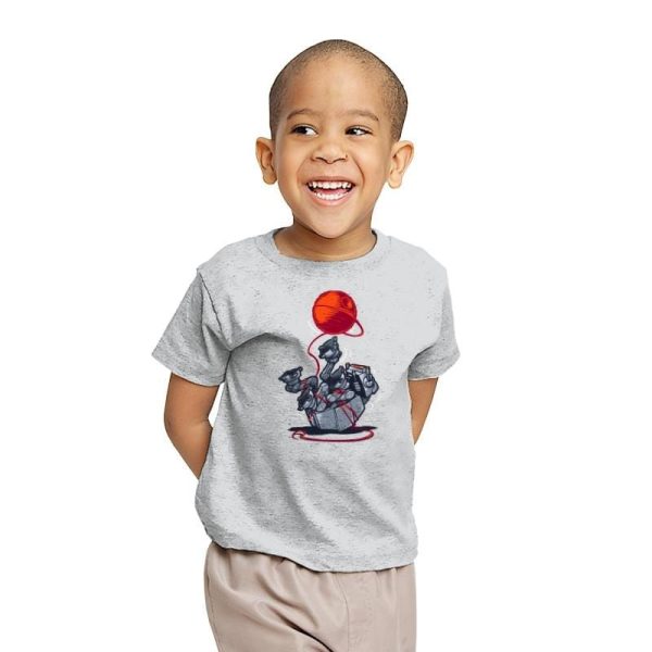 Cat-At Loves Yarn - 80s Blaarg - Youth T-Shirts RIPT Apparel