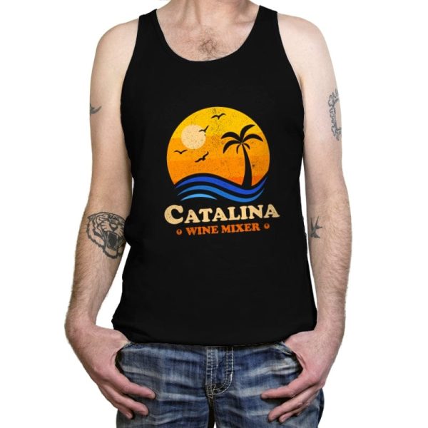 Catalina Wine Mixer V2 - Tanktop Tanktop RIPT Apparel X-Small / Black