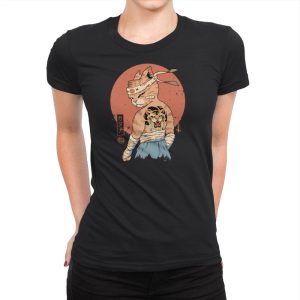 Catana Battle Damage - Womens Premium T-Shirts RIPT Apparel Small / Black