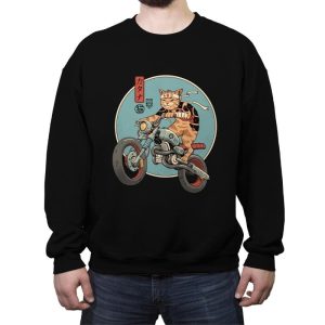 Catana Motorcycle - Crew Neck Sweatshirt Crew Neck Sweatshirt RIPT Apparel Small / Black
