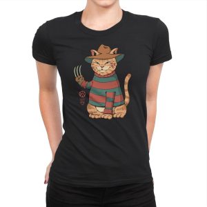 Catana on Elm Street - Womens Premium T-Shirts RIPT Apparel Small / Black