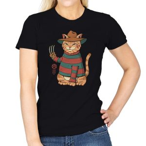 Catana on Elm Street - Womens T-Shirts RIPT Apparel Small / Black