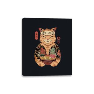 Catana Ramen - Canvas Wraps Canvas Wraps RIPT Apparel 8x10 / Black