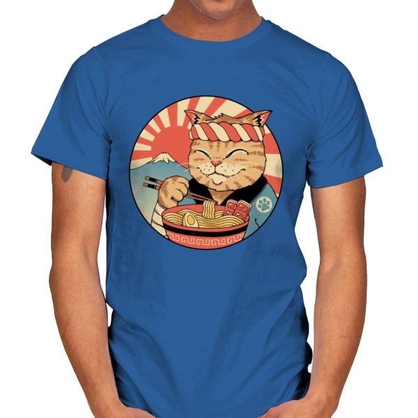 Catana Ramen - Mens T-Shirts RIPT Apparel Small / Royal