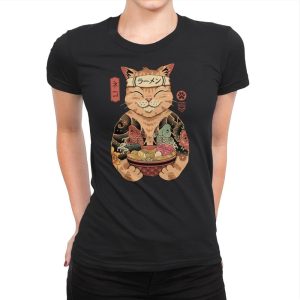 Catana Ramen - Womens Premium T-Shirts RIPT Apparel Small / Black