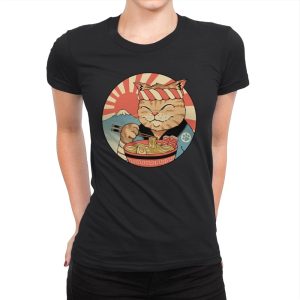 Catana Ramen - Womens Premium T-Shirts RIPT Apparel Small / Black