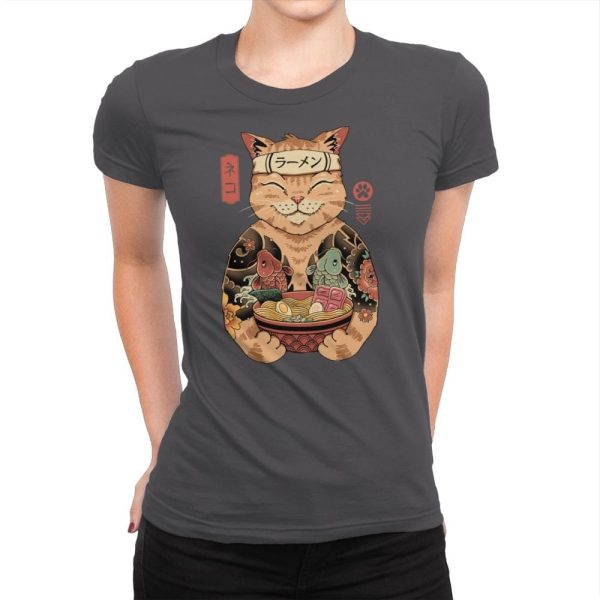 Catana Ramen - Womens Premium T-Shirts RIPT Apparel Small / Heavy Metal