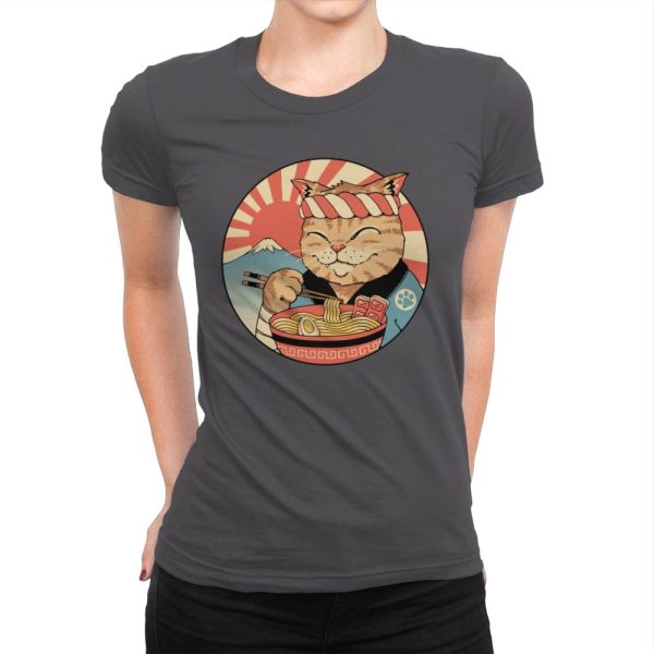 Catana Ramen - Womens Premium T-Shirts RIPT Apparel Small / Heavy Metal