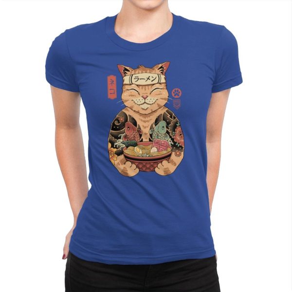 Catana Ramen - Womens Premium T-Shirts RIPT Apparel Small / Royal