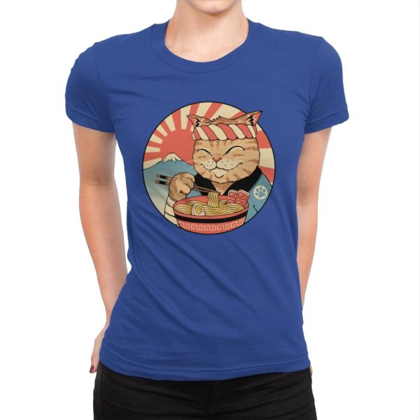 Catana Ramen - Womens Premium T-Shirts RIPT Apparel Small / Royal