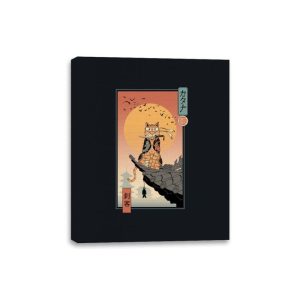 Catana Returns - Canvas Wraps Canvas Wraps RIPT Apparel 8x10 / Black