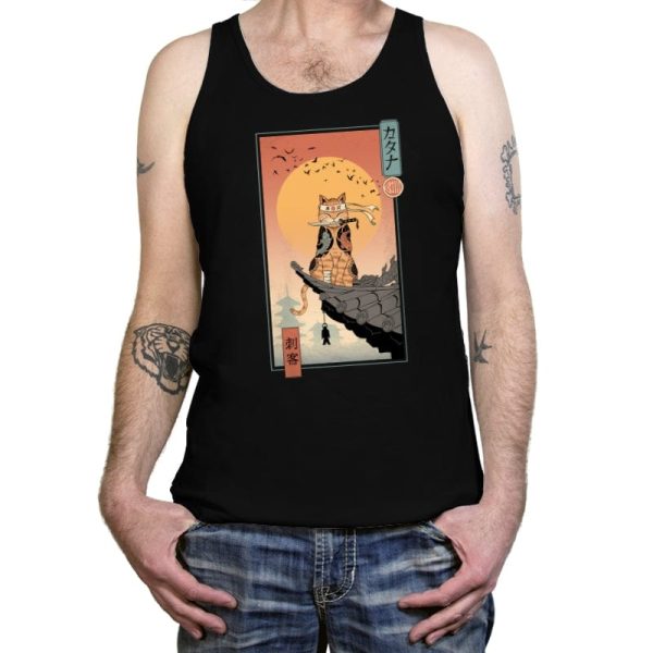 Catana Returns - Tanktop Tanktop RIPT Apparel X-Small / Black