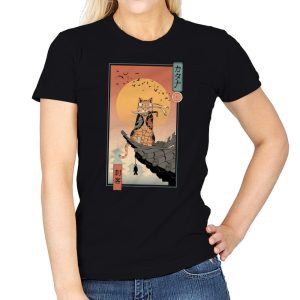 Catana Returns - Womens T-Shirts RIPT Apparel Small / Black