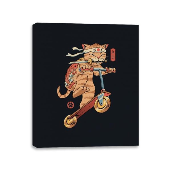 Catana Scooter - Canvas Wraps Canvas Wraps RIPT Apparel 11x14 / Black
