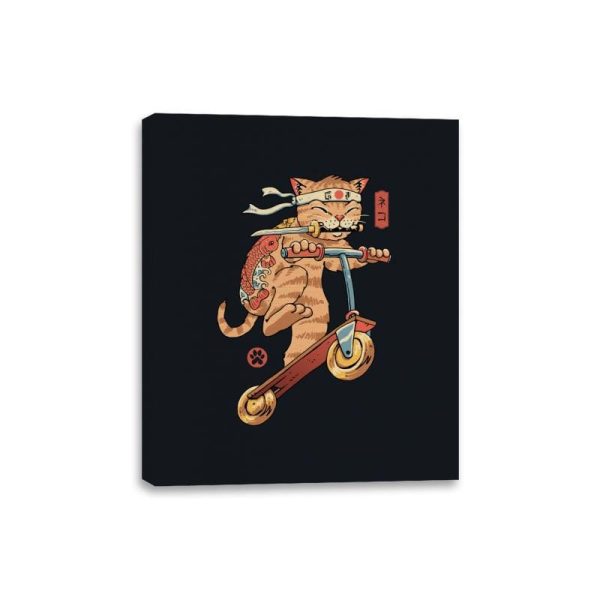 Catana Scooter - Canvas Wraps Canvas Wraps RIPT Apparel 8x10 / Black