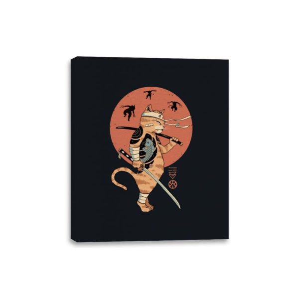 Catana the Last Fight - Canvas Wraps Canvas Wraps RIPT Apparel 8x10 / Black