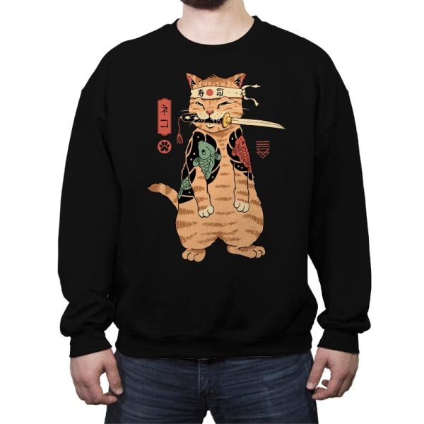 Catana: The Last Stand - Crew Neck Sweatshirt Crew Neck Sweatshirt RIPT Apparel Small / Black