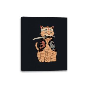 Catana with Headband - Canvas Wraps Canvas Wraps RIPT Apparel 8x10 / Black