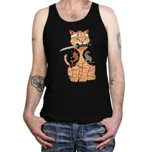 Catana with Headband - Tanktop Tanktop RIPT Apparel X-Small / Black