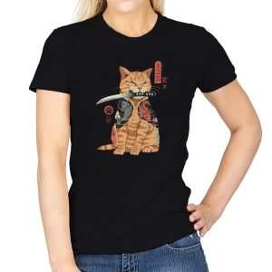 Catana - Womens T-Shirts RIPT Apparel Small / Black