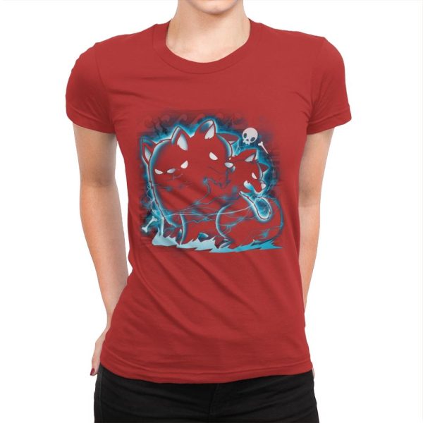 Cerberus - Womens Premium T-Shirts RIPT Apparel Small / Red