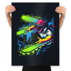 Chain of Filth - Prints Posters RIPT Apparel 18x24 / Black