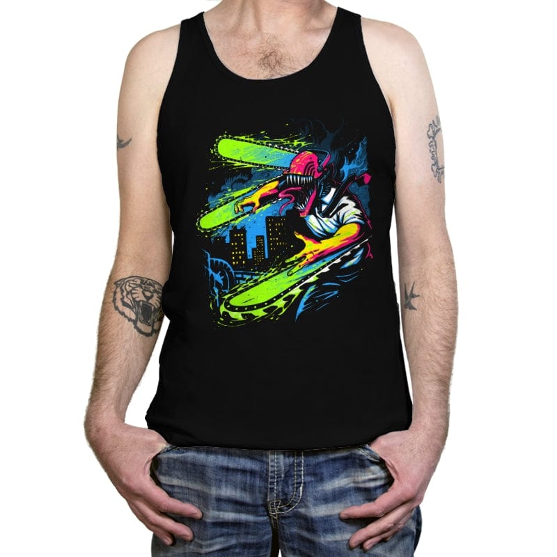 Chain of Filth - Tanktop Tanktop RIPT Apparel X-Small / Black