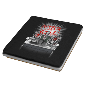 'Flix and Kill Exclusive - Coasters Coasters RIPT Apparel 1 Coaster / Black