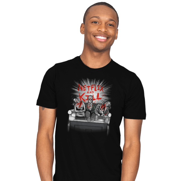 'Flix and Kill - Mens T-Shirts RIPT Apparel