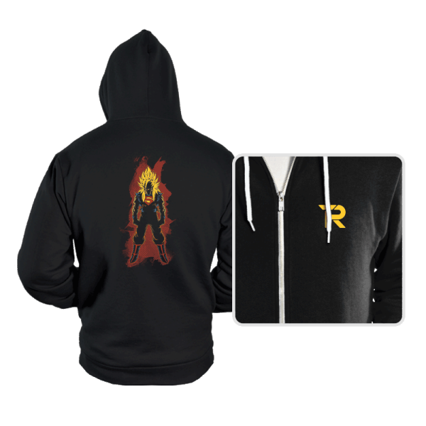 "S" for Saiyan - Hoodies Hoodies RIPT Apparel