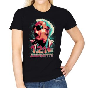 1.21 Gigawatts - Womens T-Shirts RIPT Apparel Small / Black