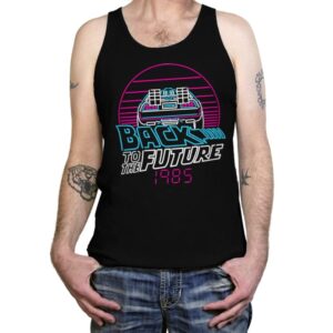 Back to the 80s - Tanktop Tanktop RIPT Apparel X-Small / Black
