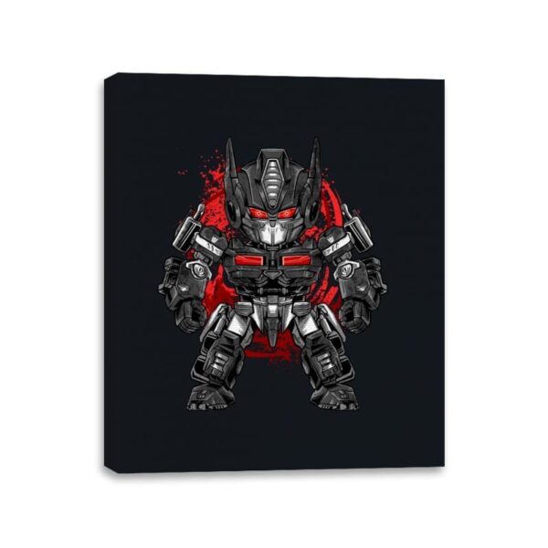 Chibi Nemesis - Canvas Wraps Canvas Wraps RIPT Apparel 11x14 / Black