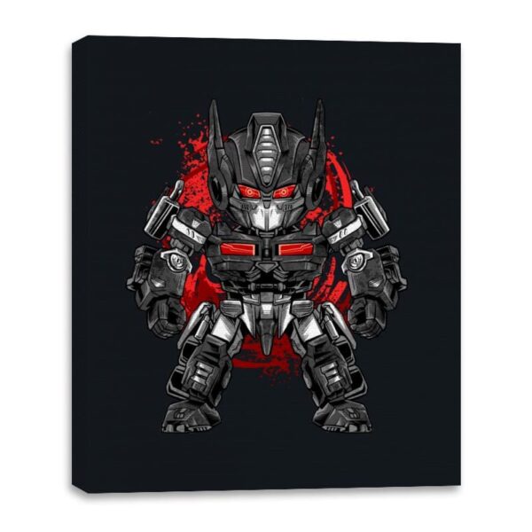 Chibi Nemesis - Canvas Wraps Canvas Wraps RIPT Apparel 16x20 / Black