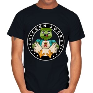 Chicken Cube Lover  - Mens T-Shirts RIPT Apparel Small / Black