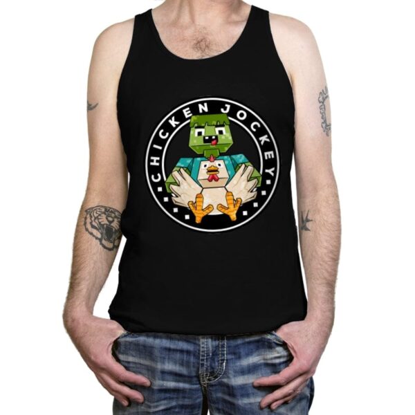 Chicken Cube Lover  - Tanktop Tanktop RIPT Apparel X-Small / Black