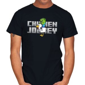 Chicken Jockey - Mens T-Shirts RIPT Apparel Small / Black