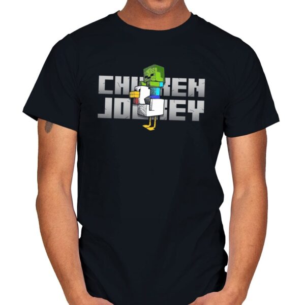 Chicken Jockey - Mens T-Shirts RIPT Apparel Small / Black