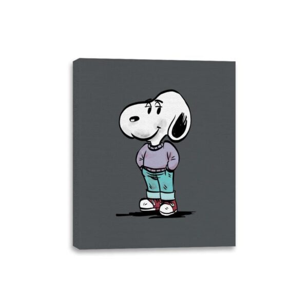 Chill Beagle - Canvas Wraps Canvas Wraps RIPT Apparel 8x10 / Charcoal
