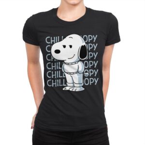 Chill Beagle - Womens Premium T-Shirts RIPT Apparel Small / Black