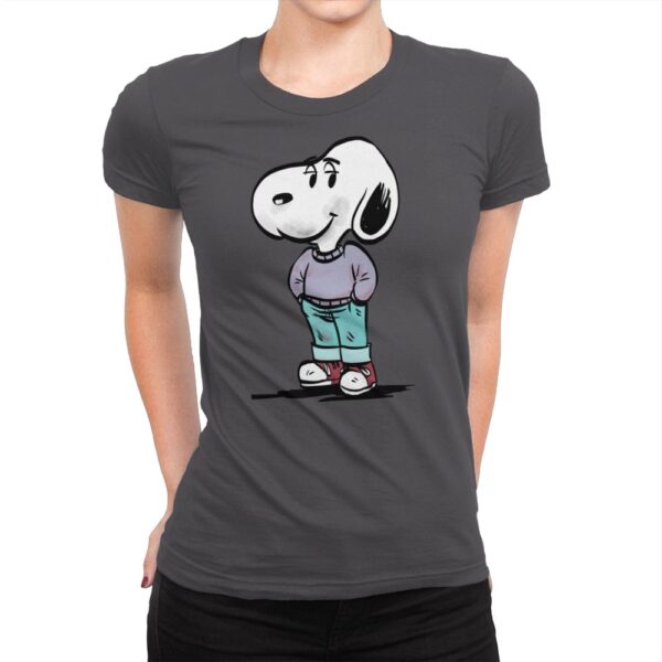 Chill Beagle - Womens Premium T-Shirts RIPT Apparel Small / Heavy Metal